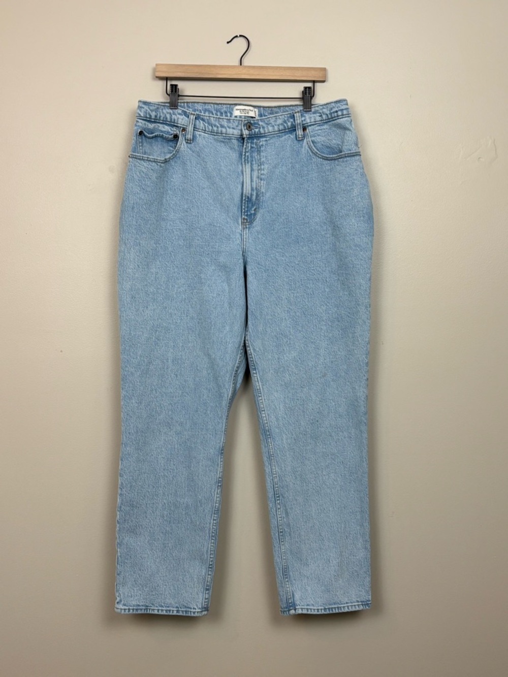 Abercrombie & Fitch Jeans Womens 34 The 90s Straight Ultra High Rise Curve Love